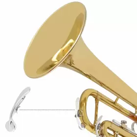 746362449698 EASTROCK Trumpet Standard Set Gloves Mouthpiece #3