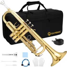 750707330855 EAVNBAEK Standard Trumpet Set Advanced Student
