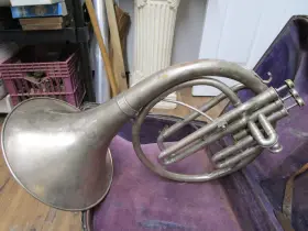 91812 ELKHART Antique Pan American French Horn