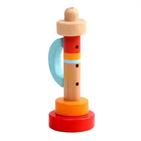 GHNM789 ERUULE Wooden Trumpet Kids Educational Music Toy