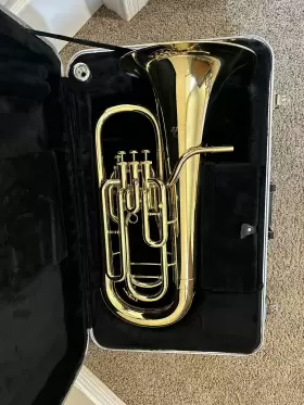 409394 F. SCHMIDT Lacquered Valve Euphonium