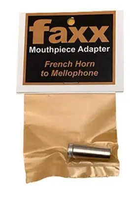 684770135959 FAXX Mouthpiece Adapter French Horn Mellophone