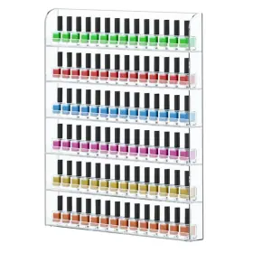 B0CB5QN8L3 FEMELI Nail Polish Wall Racks Pack Hold Up