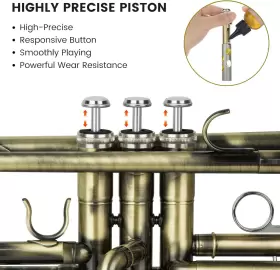 692621828677 FESLEY Standard Trumpet Set School #3