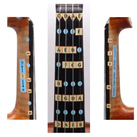 738639685779 FFG NOTE THE DIFFERENCE Violin Fingerboard Learn