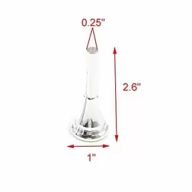 779186671914 GEESATIS Horn Mouthpiece Cup Mouth Standard #2