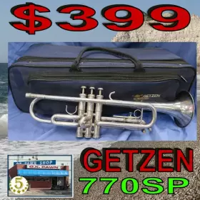 G59937 GETZEN Trumpet Select Dented