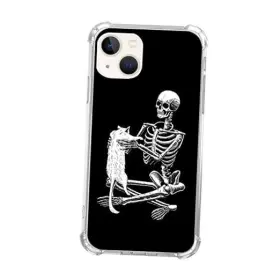 GC496 GIALCENIK Phone Iphone Skull Skeleton Cat