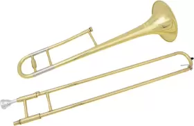 689854324304 GLORY Flat Trombone Mouthpiece Tenor #2