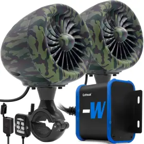 TJ4-W GOHAWK Camo Waterproof Amplifier Bluetooth Motorcyc