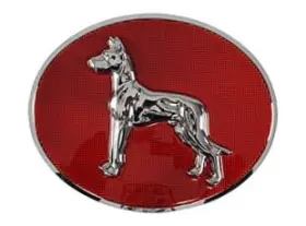GDP42101370 GREAT DANE Service Emblem Adhesive