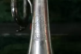 H841 H.N. WHITE Gladiator Cornet Trumpet Antique Fair #2