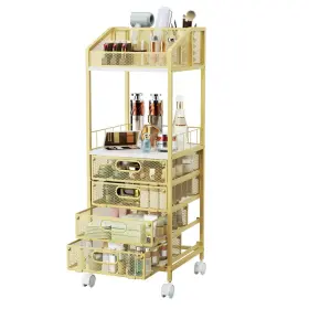B0FPCZPGZV HAPIRM Makeup Organizer Storage Floor Skincare Up