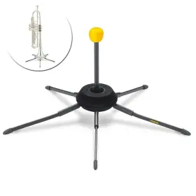 805232233529 HERCULES STANDS Travlite Trumpet Stand Blck #2
