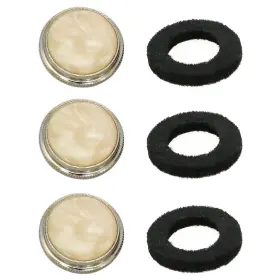 TFBFWMIA-3 HEYOUS Trumpet Finger Buttons Felt Washers Musical