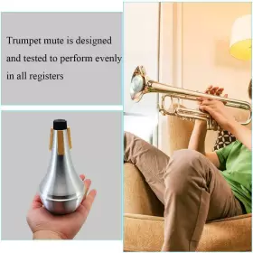 698775100300 HOFIRE Trumpet Straight Mute Silencer #3