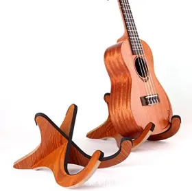 727370402073 HOVICO Wooden Ukelele Stand Holder Musical