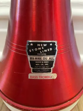 XHBM189 HUMES AND BERG Bass Trombone Wah Du Mute #3