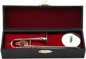 HZTYYIERO7IYU60ZSW HZTYYIER Trombon Miniatura Trombone