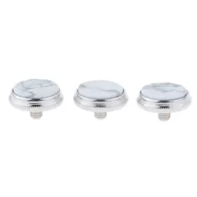414771325859 JIAYOUY Liyafy Trumpet Valve Finger Buttons Silv
