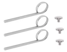 414802055458 JIAYOUY Set Flat Trumpet Valve Slide Finger Ring