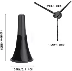 726084190412 JIAYOUY Trumpet Stand Holder Tripod #2