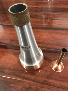 FLU10C JO RAL Flugelhorn Wah Mute Copper Bubble Plunger #2