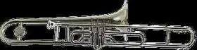 JP135S JOHN PACKER Valve Trombone Silverplate