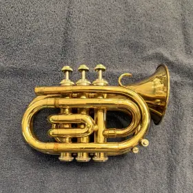 131890 JUPITER Pocket Trumpet Travel Horn