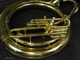 JSH-594 JUPITER Sousaphone Neck Bits Protec Bag Serviced #3