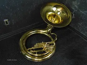JSH-594 JUPITER Sousaphone Neck Bits Protec Bag Serviced
