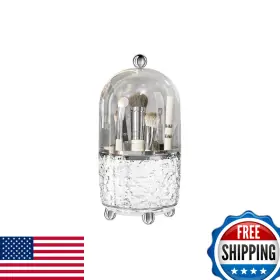 B0D17S8TVV JUPITER WARRIOR Makeup Brush Holder Lid Rotating
