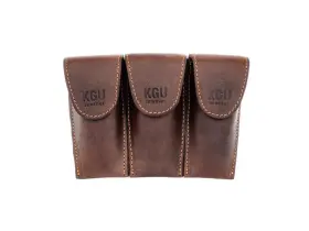 4350947423 KGUBRASS Handmade Trumpet Mouthpiece Pouch Triple