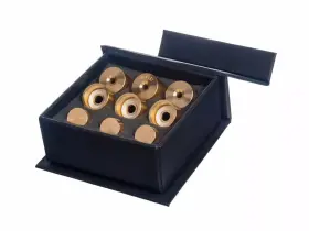 614042867837 KGUBRASS Trumpet Caps Raw Kit