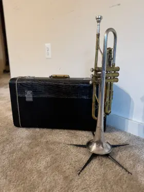 139636 KING Silvertone Trumpet