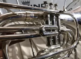 222782 KING Marching French Horn Rough Finish Player #3