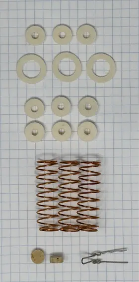 28351 KING Marching Tuba Valve Repair Kit