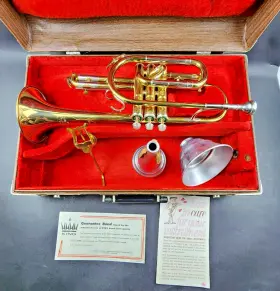 601-B KING Cleveland Superior Cornet Harmon Mute