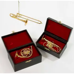 J4543 KURT S. ADLER Trombone French Horn Tuba Ornament