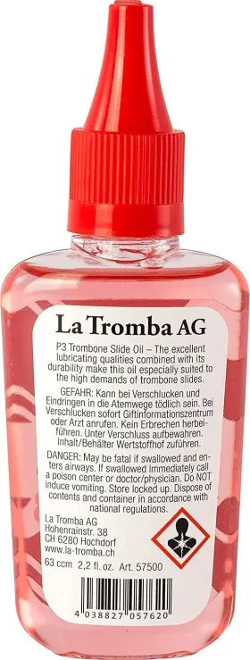 590078 LA TROMBA Trombone Slide Oil #2