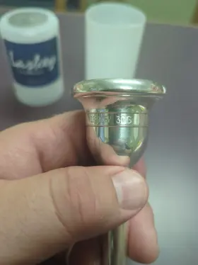 ACC-LTU30GAS LASKEY Classic American Shank Tuba Mouthpiece #3