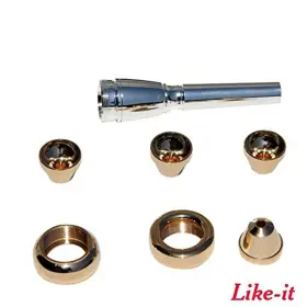 713831139770 BRASS Key Trumpet Mouthpiece #3