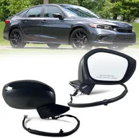 HO1321350 LQITO Right Passenger Mirror Honda Civic Hatchback