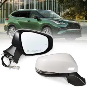 TO1320415 LQITO Right Passenger Mirror Toyota Highlander