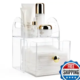 B0DR8QMS2K LUVCOSY Acrylic Disposable Towel Storage Clean B0DR8QMS2K LUVCOSY Acrylic Disposable Towel Storage Clean