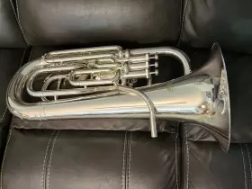EU1150S MACK BRASS Compensating Euphonium Mouthpiece Nearly #2