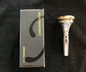 80075QGR MARCINKIEWICZ Rim Cup Trombone Mouthpiece Shank