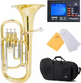 MBR-30 MENDINI BY CECILIO Flat Baritone Horn Steel Pistons