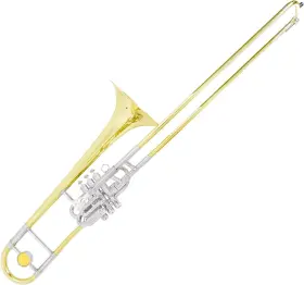 MTB-43 MENDINI BY CECILIO Flat Tenor Valve Slide Trombone #2