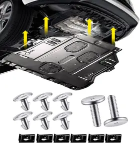 RA2811CU MEORAIN Engine Splash Shield Cover Bolts Clips Kit